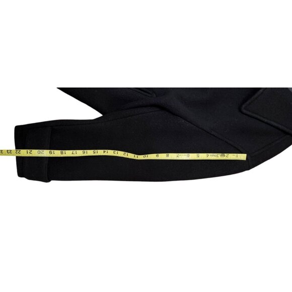 ZARA WOOL BLEND COAT WITH TOGGLES LIMITED EDITION BLACK SIZE M REF. 3057/783 - Picture 11 of 15